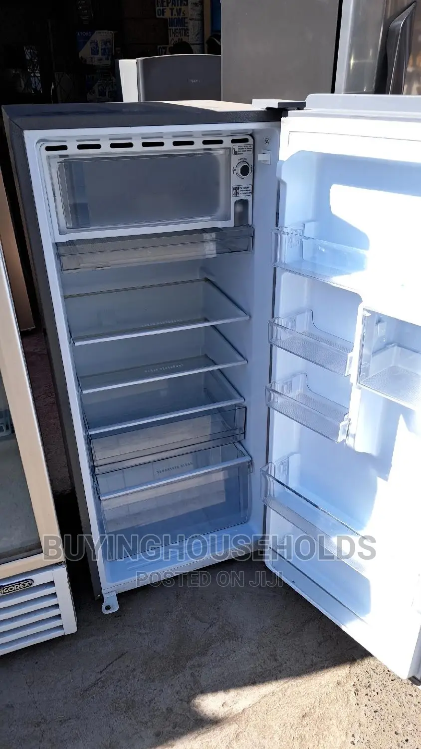 Haier 190L Glass Door Fridge