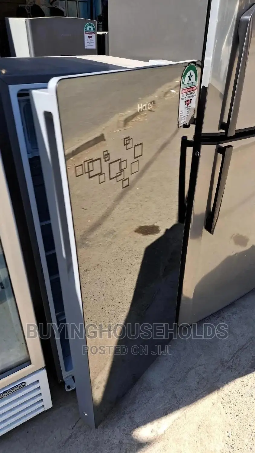 Haier 190L Glass Door Fridge