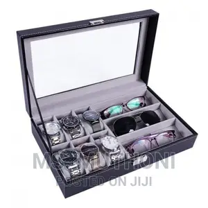 Portable Watch + Glasses Organizer*