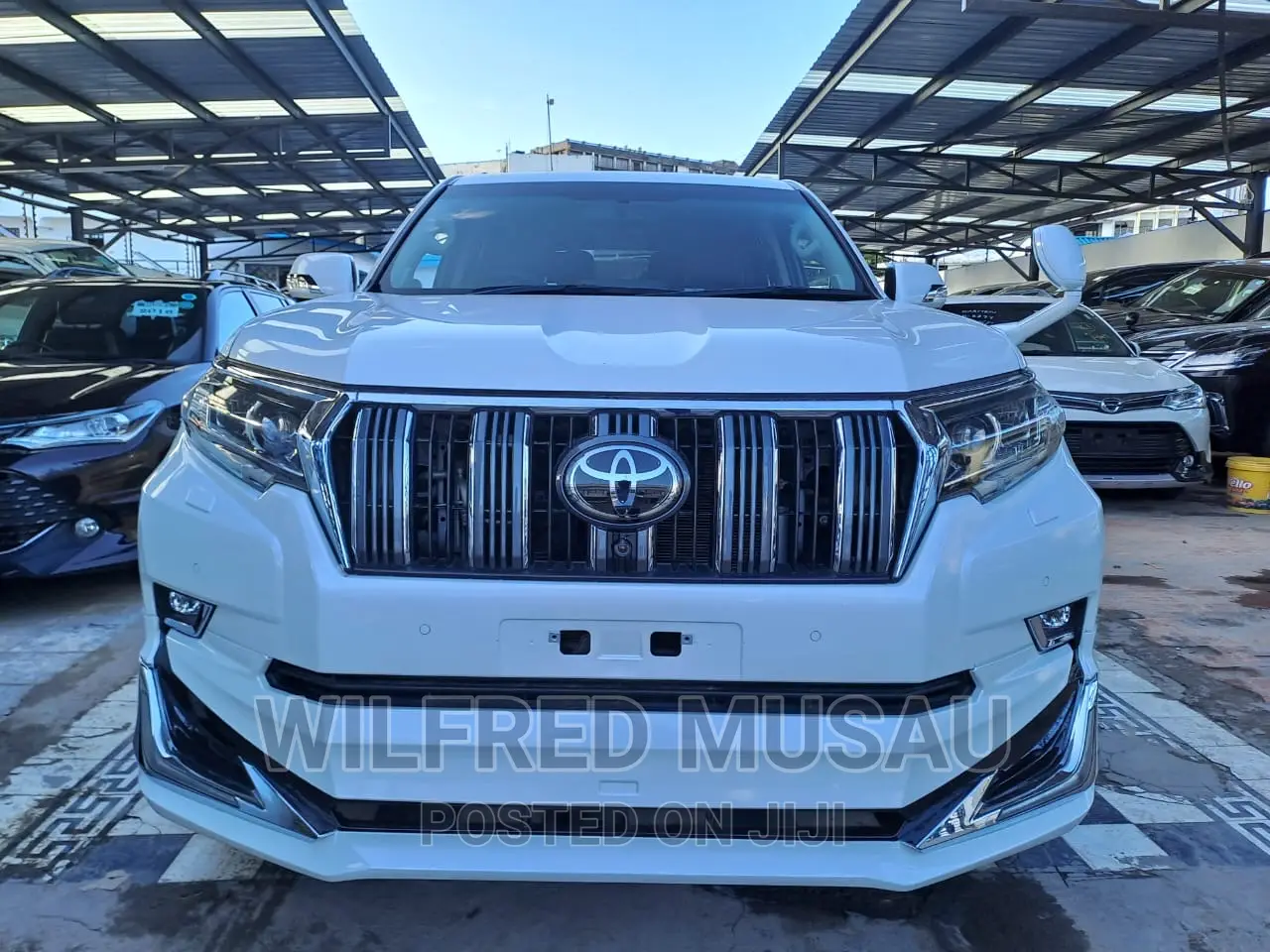 Toyota Land Cruiser Prado 2.8 2017 White
