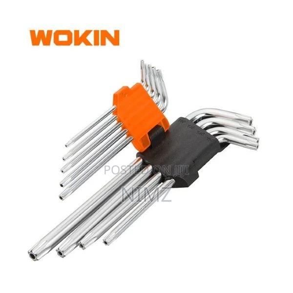 Generic Wokin Long Arm Torx Allen Keys Set - 9pcs - main view