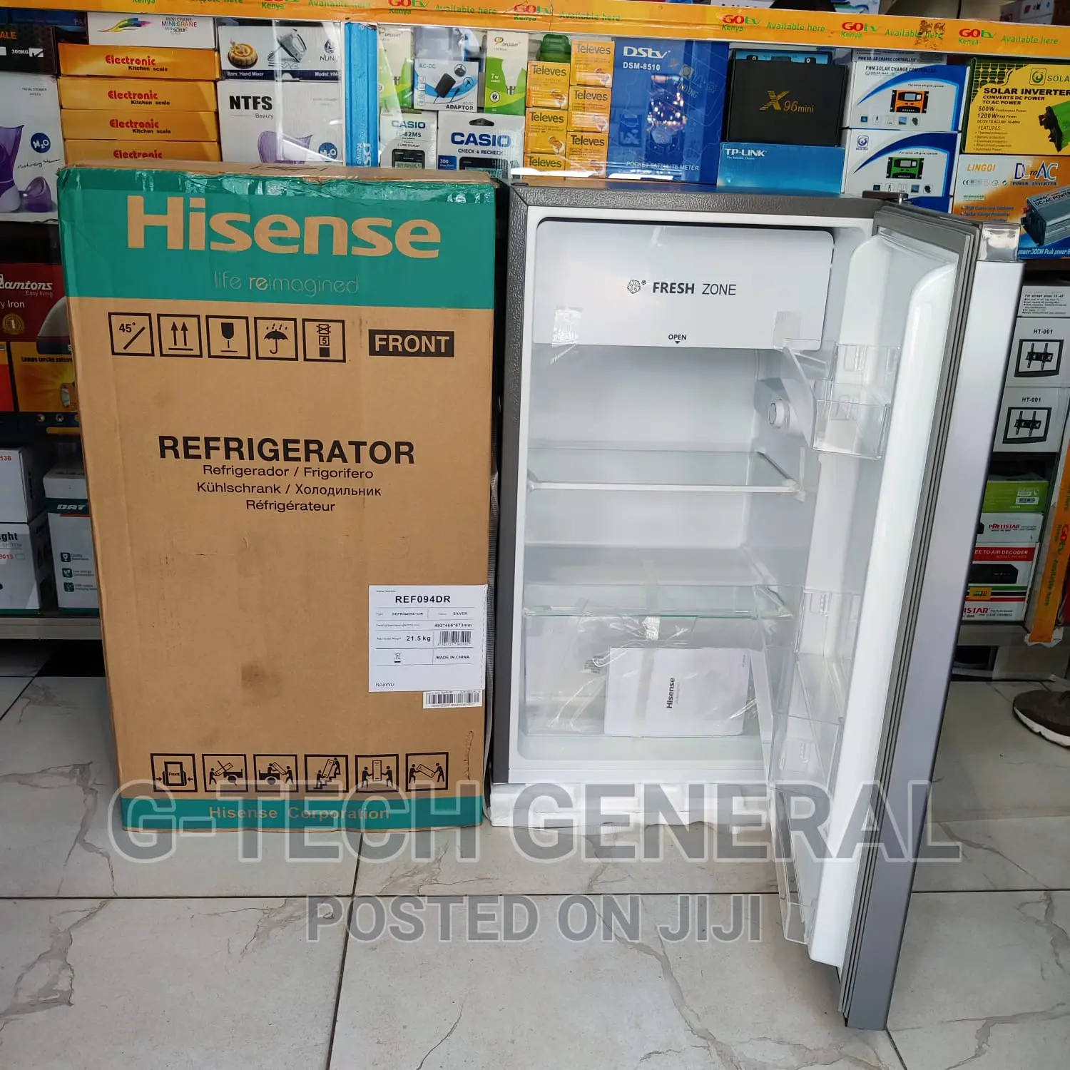 Hisense 94l Single Door Refrigerator Available