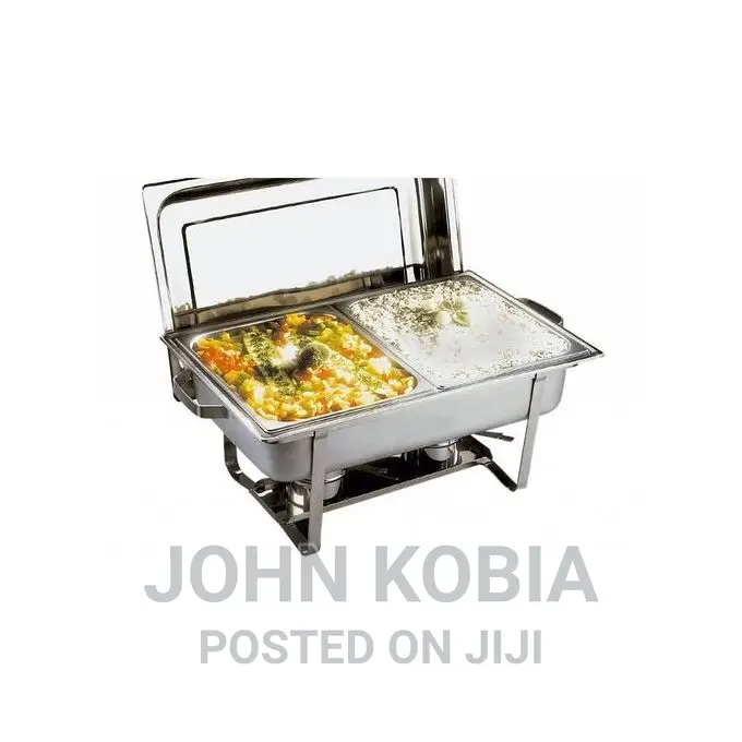 Chafing Dish Stainless Steel Double Tray Buffet Catering in Nairobi