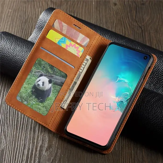 Leather Flip A51 A71 A21s A12 Case for Samsung S21 S20 Fe 9