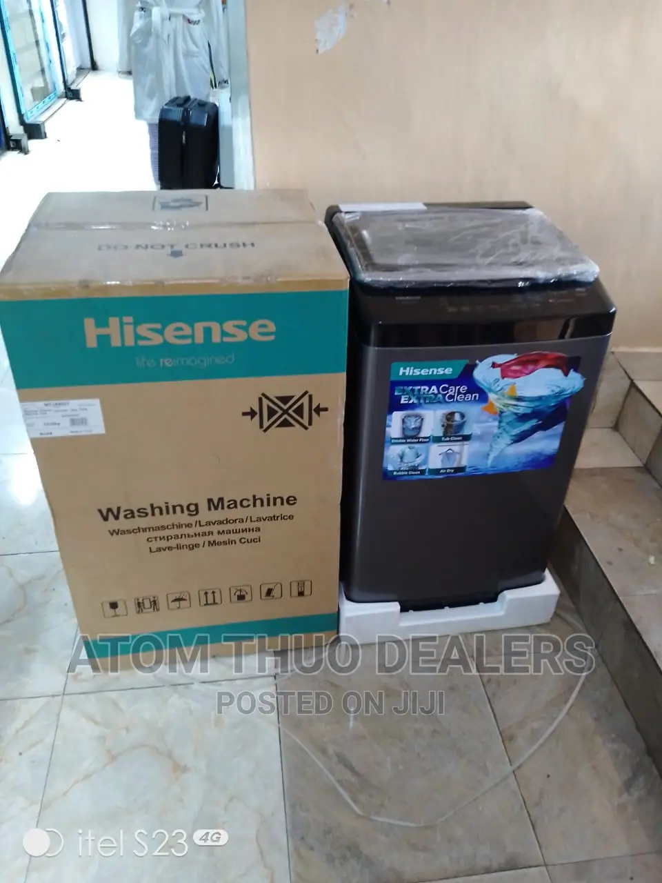 Hisense Top Load 8kg Fully Automatic Washing Machine  