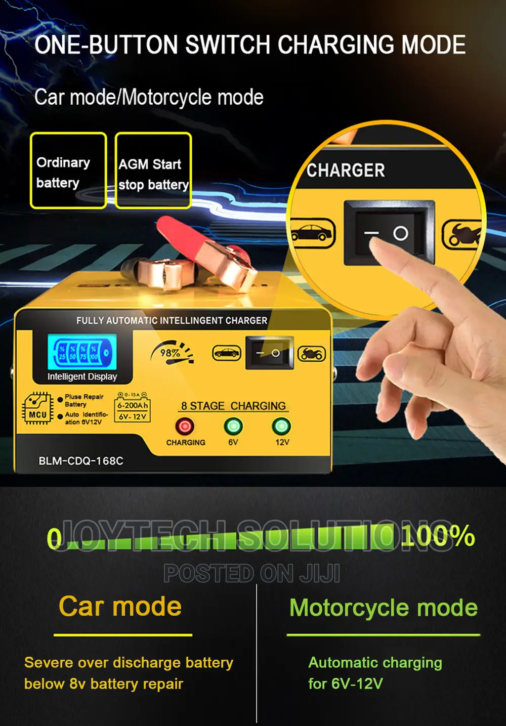 Battery Charger 6v/ 12V /24 V
