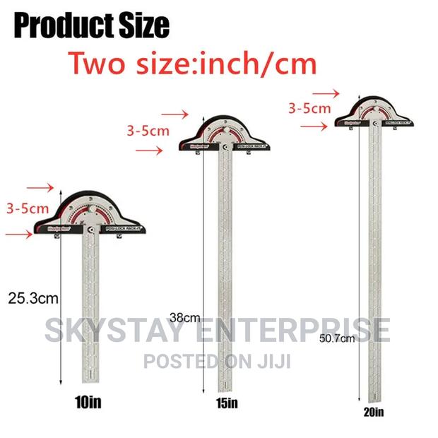T Type Protractor Ruler 25/50cm - thumbnail 6