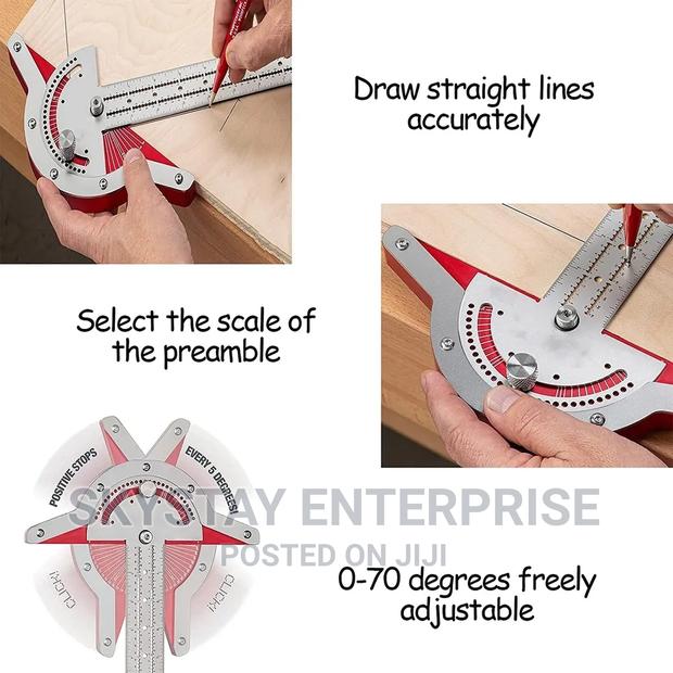 T Type Protractor Ruler 25/50cm - thumbnail 7
