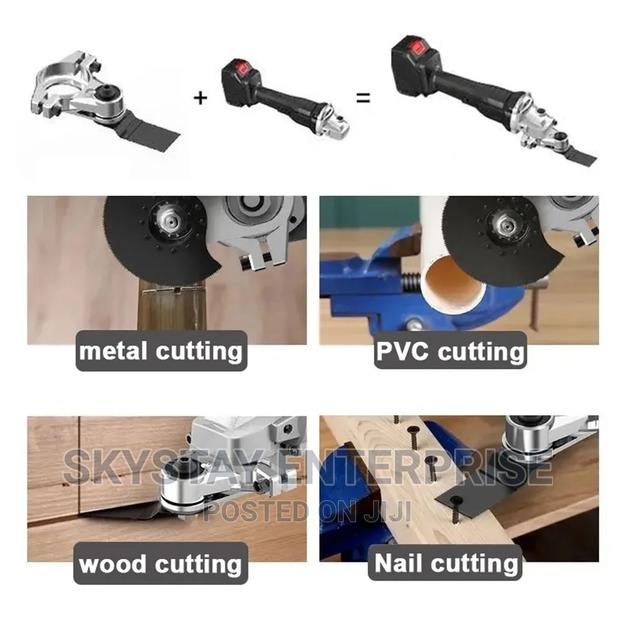 Angle Grinder To Oscillating Tool Adaptor - thumbnail 2