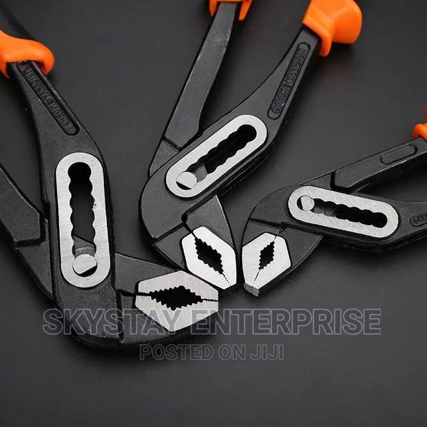 Multi-Grip Pipe Wrench Pliers 8inch Kasuku - thumbnail 3