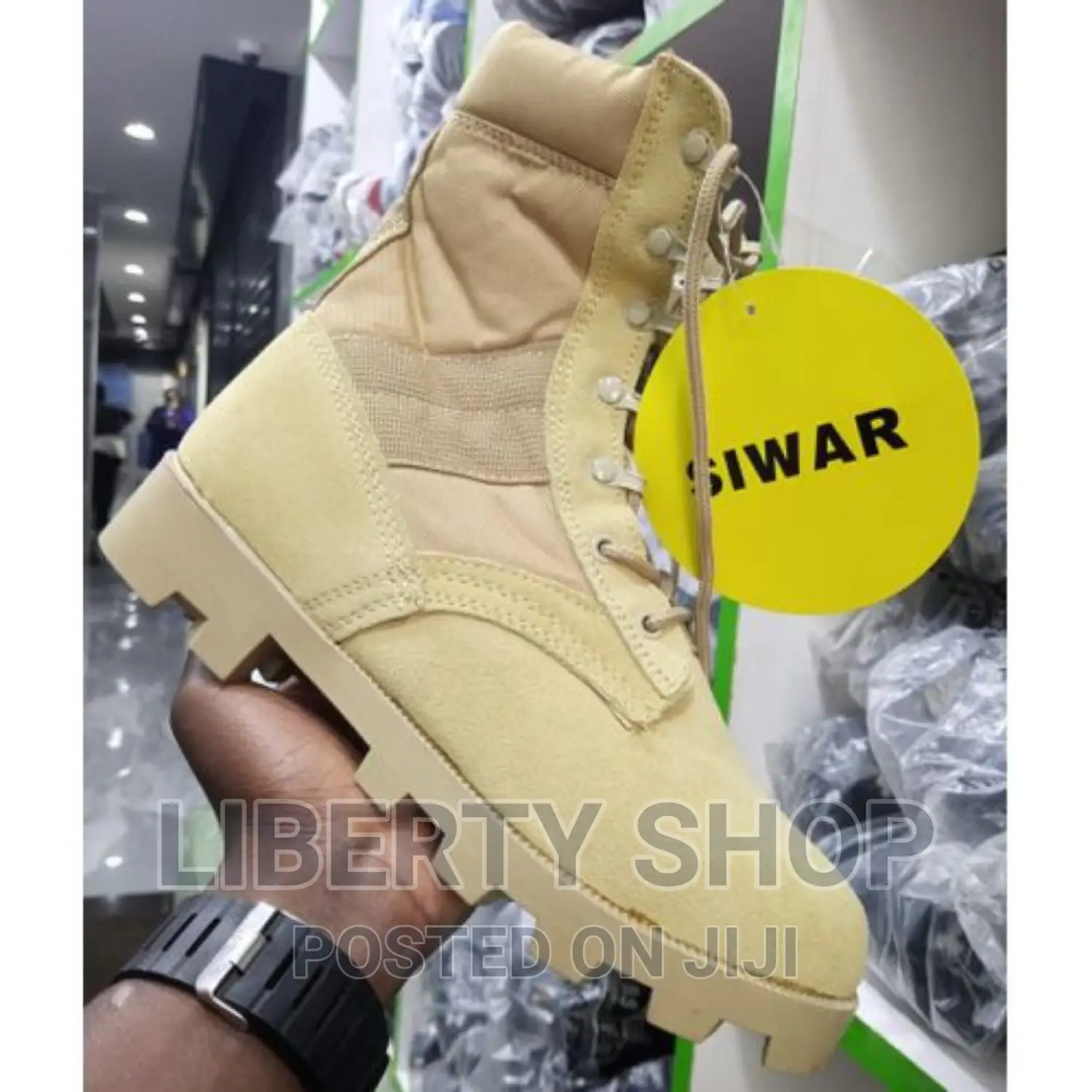 Siwar Desert Military Combat Boots