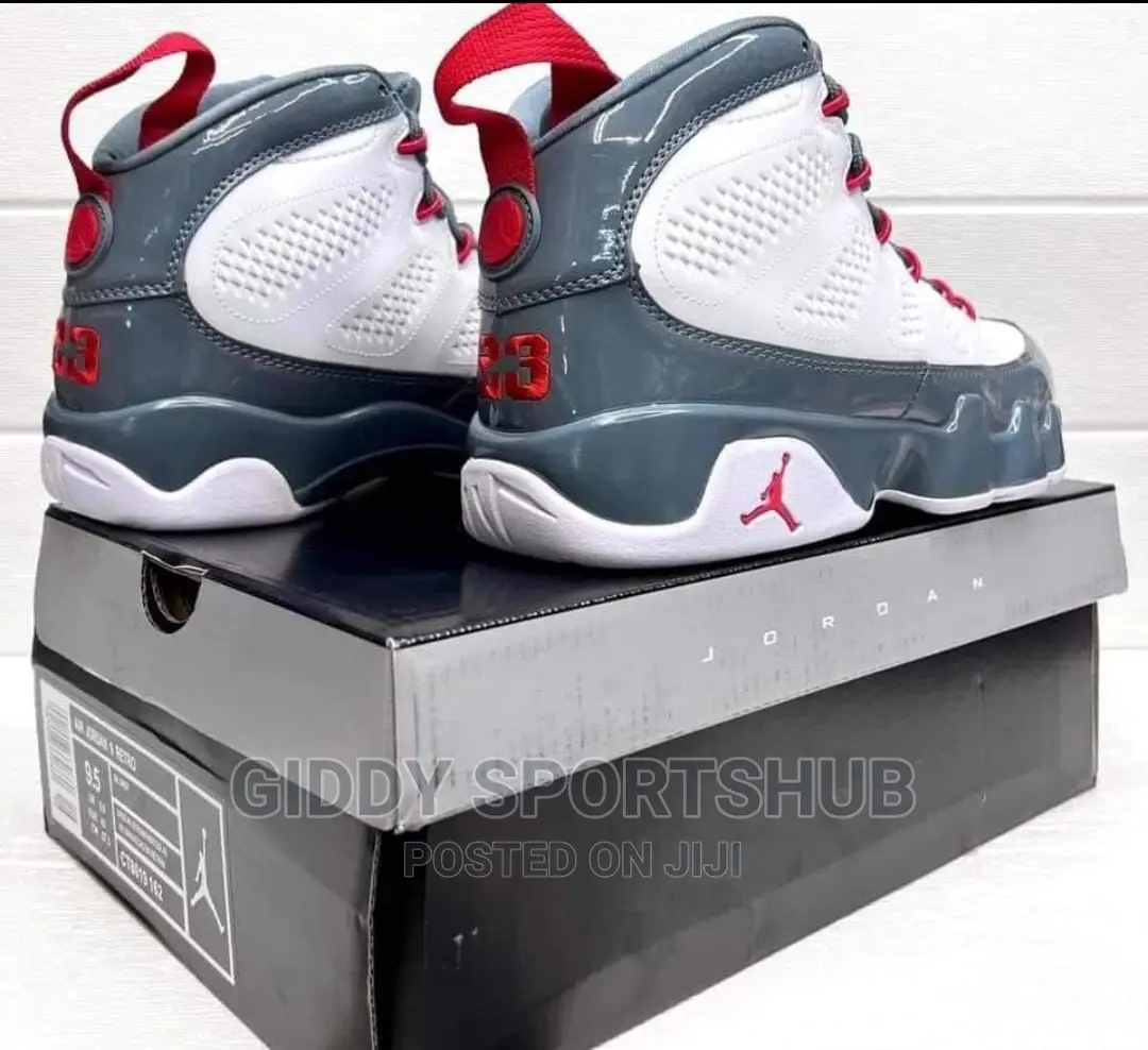 Jordan 9 Fire Red Restocked Size 40—-45