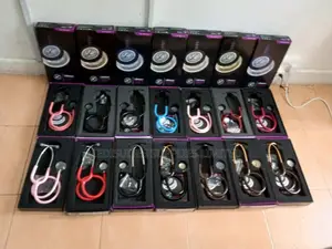 Litmann Iii Stethoscopes.Black Finish, Silver Gold Finish