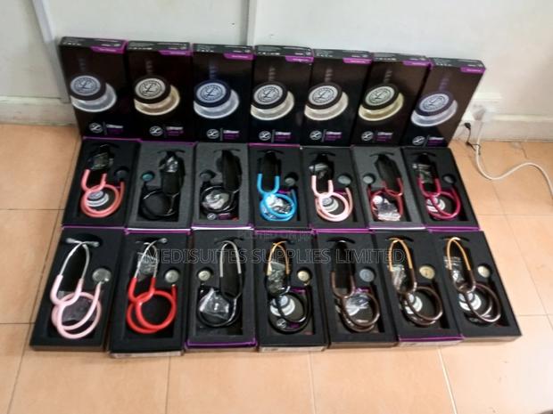 Litmann Iii Stethoscopes.Black Finish, Silver Gold Finish