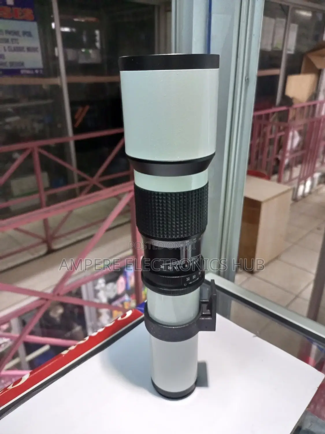 Wildlife Photography Telephoto Lens - Premium White Color