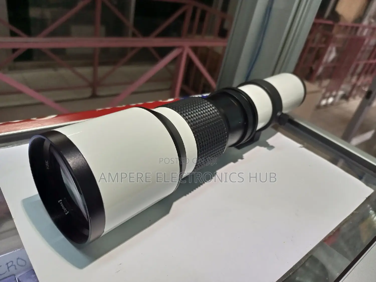 Wildlife Photography Telephoto Lens - Premium White Color