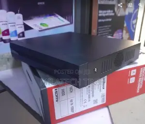 4 Channel Hikvision Turbo HD 1080P DVR Machine, Black