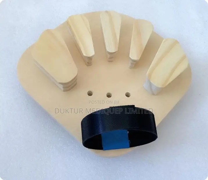 Wooden Rehabilitation Finger Correcting Board With Castors