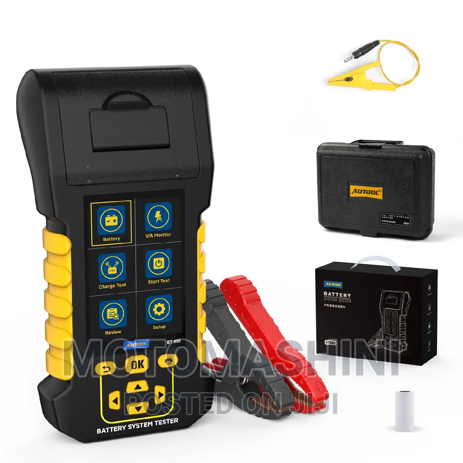 BT880 Vehicle Battery Charging System Tester 12v 24v