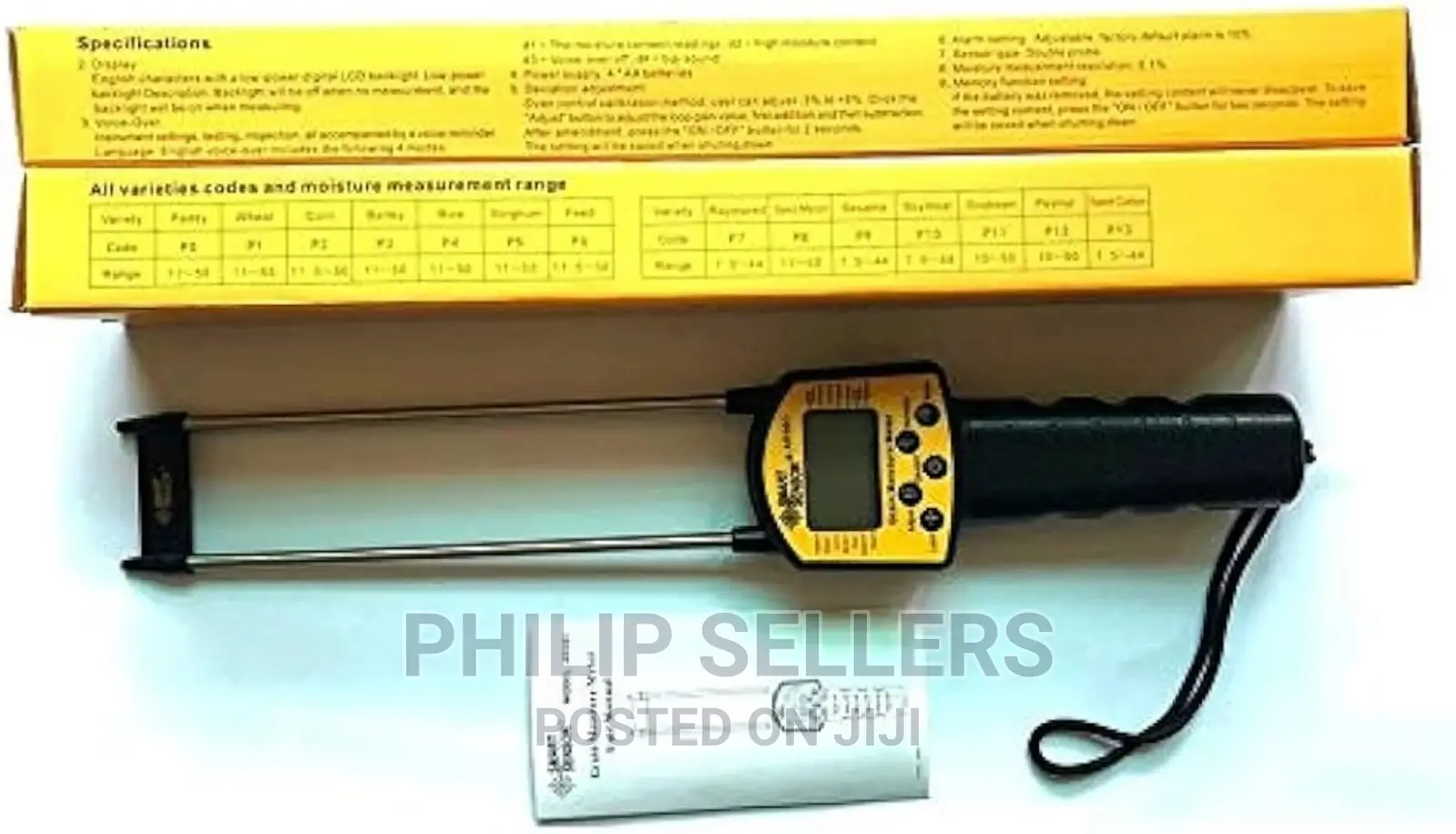 Real Instruments Smart Sensor AR991 Digital Grain Moisture M