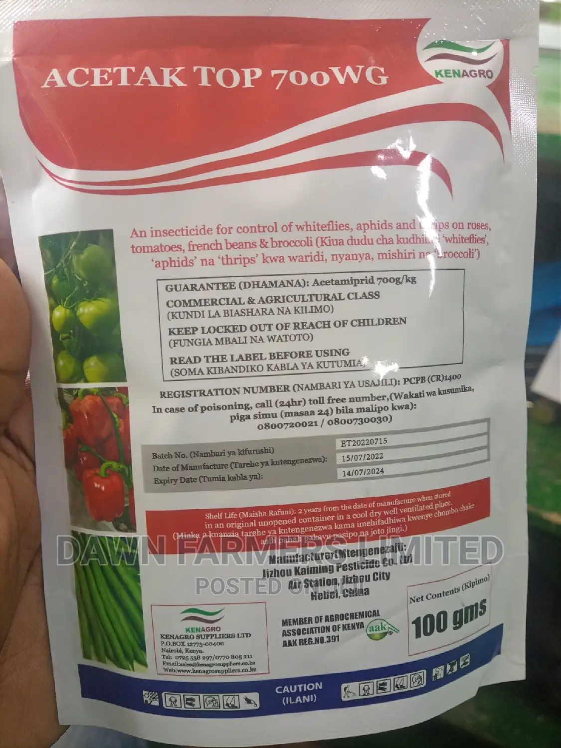 Acetak Top 700wg 100gms