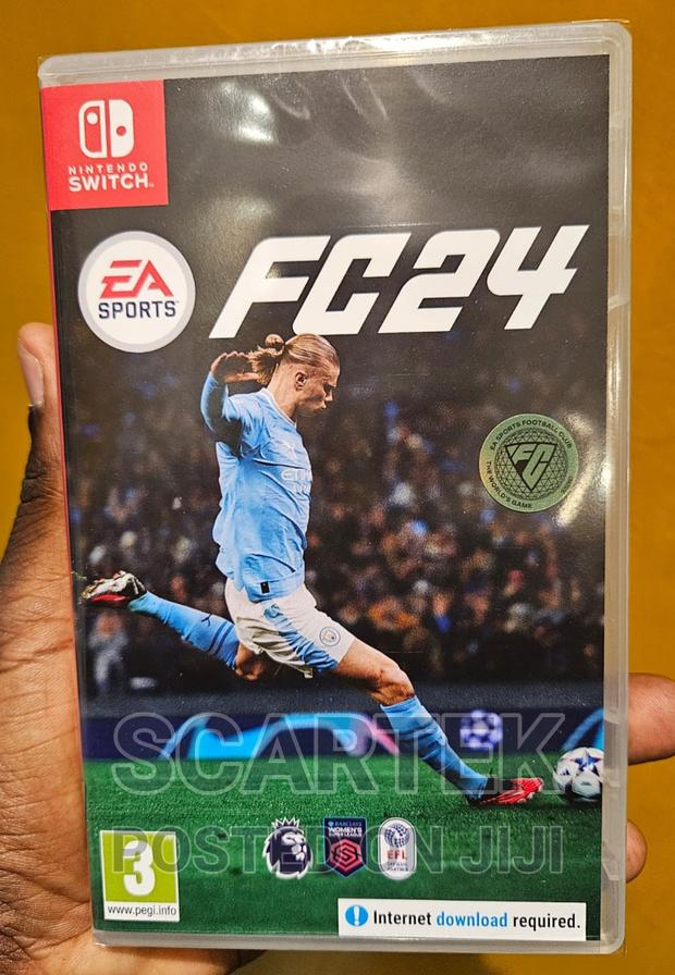 Nintendo Switch Fc24 - main view