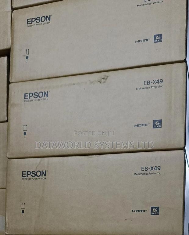 Epson EB-X49 XGA 3LCD 3600 Lumens Projector - thumbnail 2
