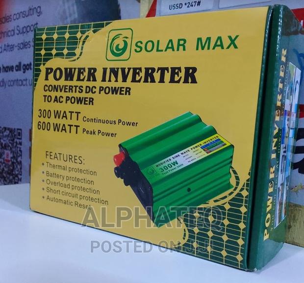 Solar Inverter. 300w. Solar Max Inverter DC to AC