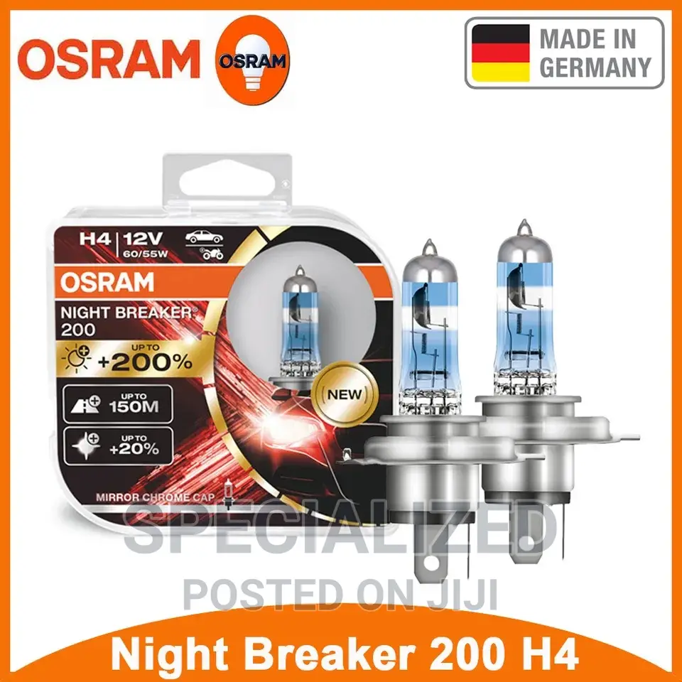 OSRAM Night Breaker 200 Car Headlight Bulbs H7, H4 ,H11 in Nairobi