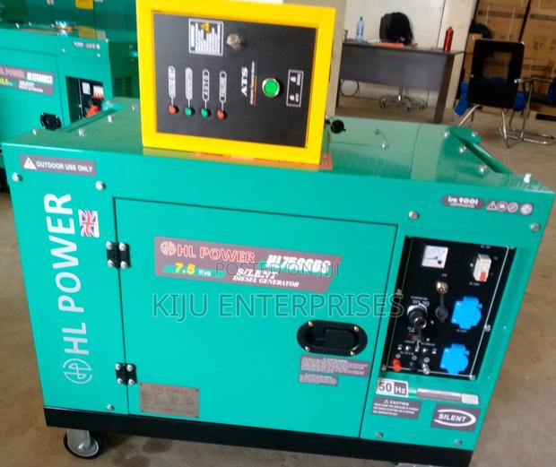 Hl Power Generator 7.5kva - main view