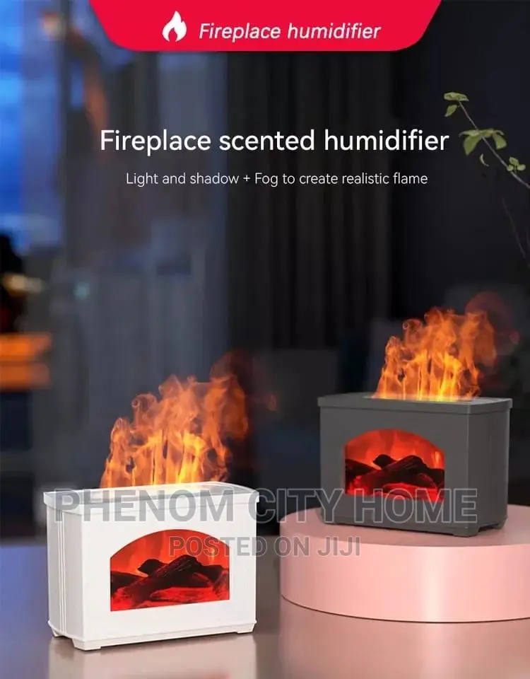 3D Fireplace Aromatherapy Diffuser