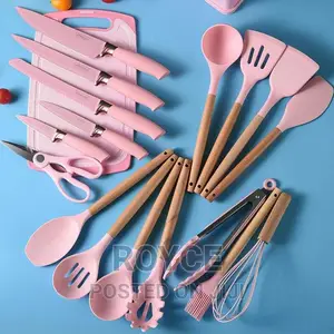 19pcs Silicone Kitchenware Set