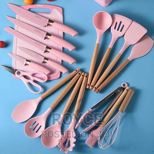 19pcs Silicone Kitchenware Set - thumbnail 4