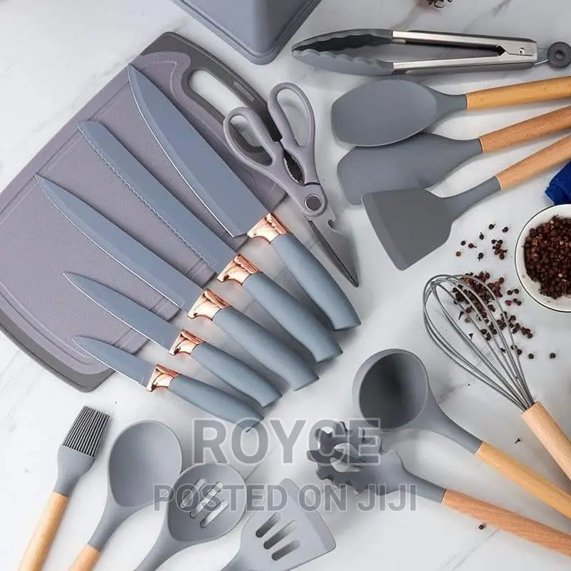 19pcs Silicone Kitchenware Set
