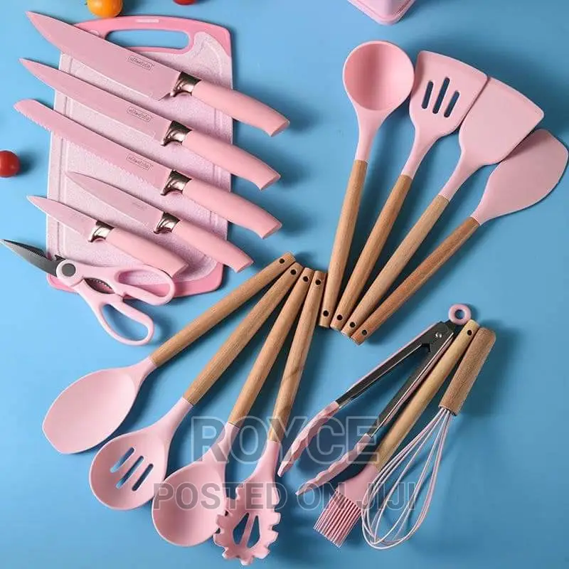 19pcs Silicone Kitchenware Set