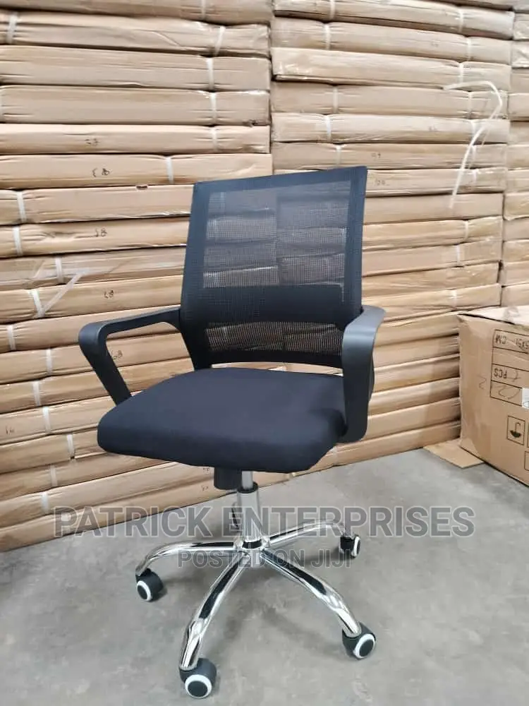 Imported Secretarial Mid-Back Recliner Office Chair