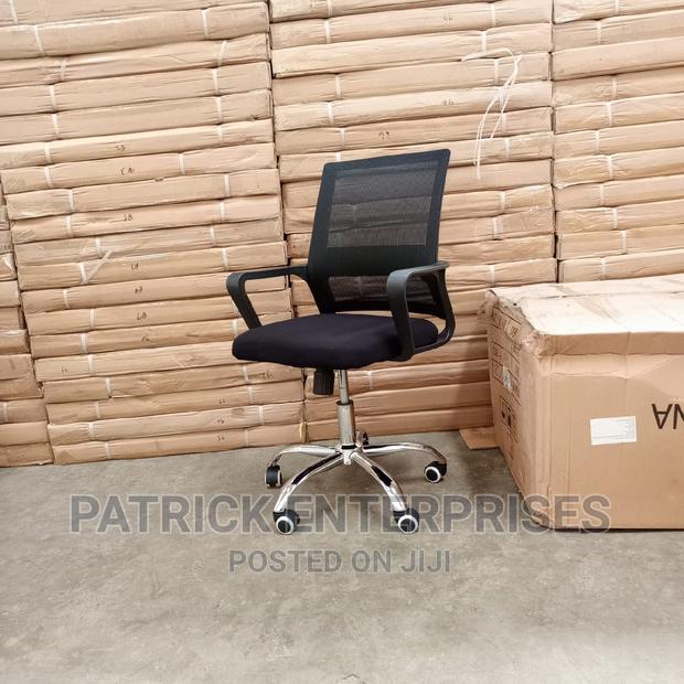 Imported Secretarial Mid-Back Recliner Office Chair - thumbnail 4