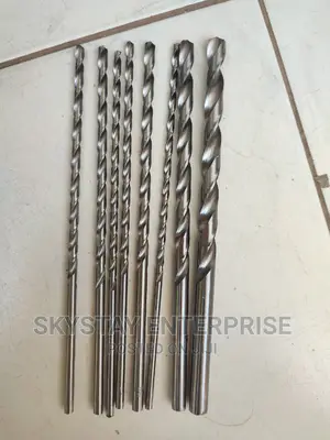 HSS Extra Long 8pcs 200mm Drill Bits