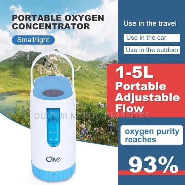 Car Travel Oxygen-concentrator 5l , 60min Battery When Full