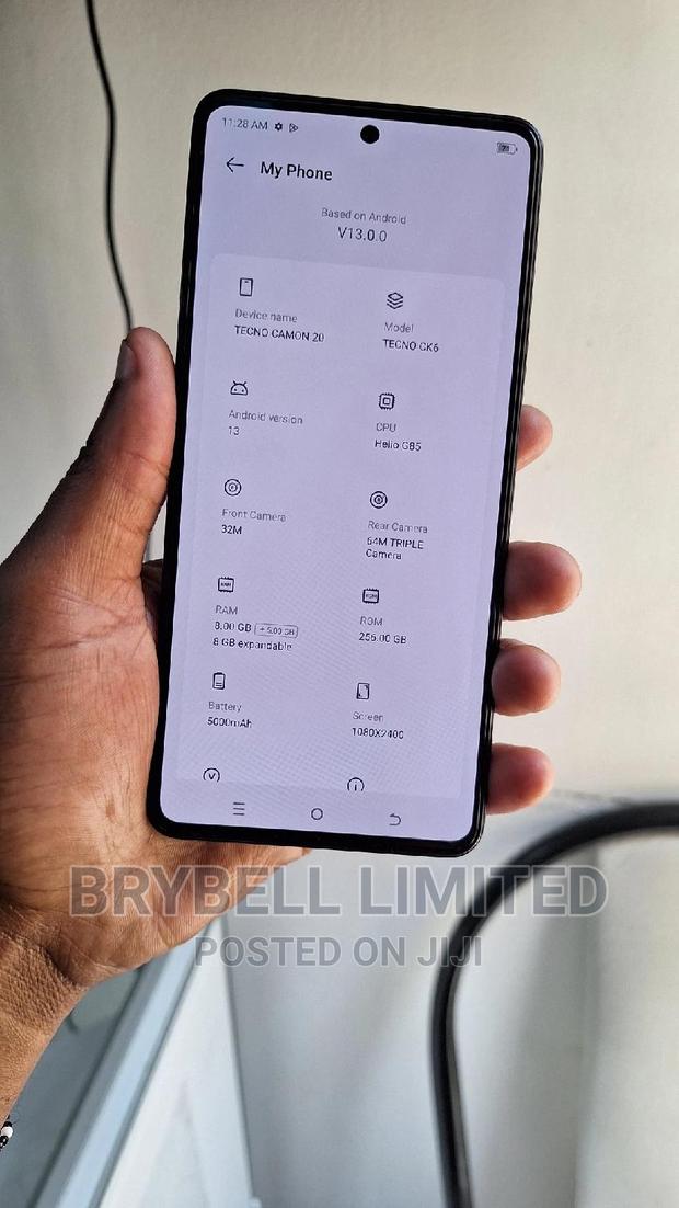 Tecno Camon 20 256 GB Blue - thumbnail 4