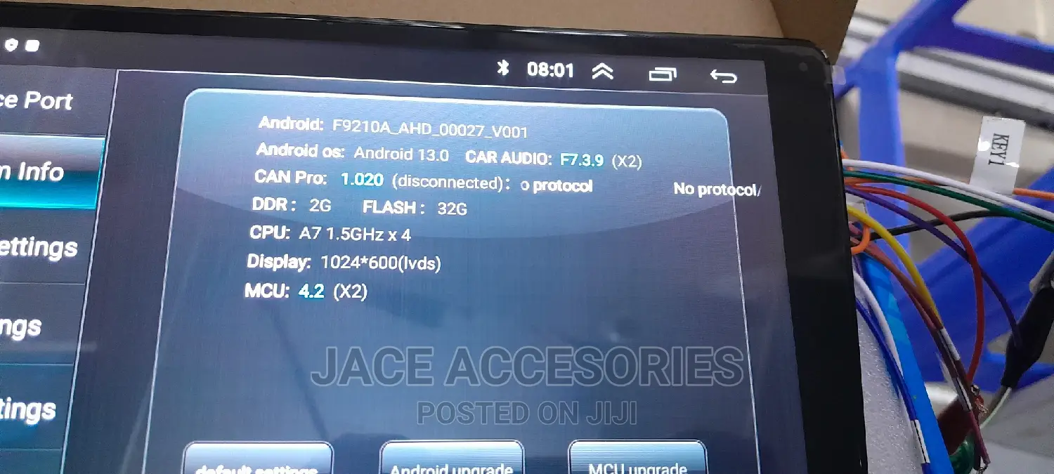 New 7 Inch Android Car Radio With Free Reverse