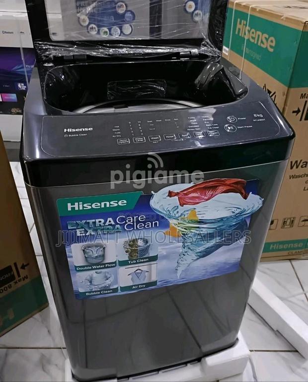 8 Kg Full Automatic Hisense Washing Machine. - thumbnail 2