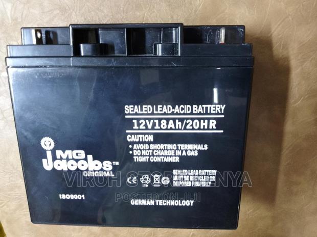 Jacobs Battery 12v 18ah - main view