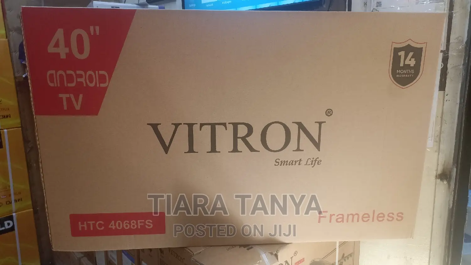 Offer: Vitron 40" Smart Android Frameless Tv