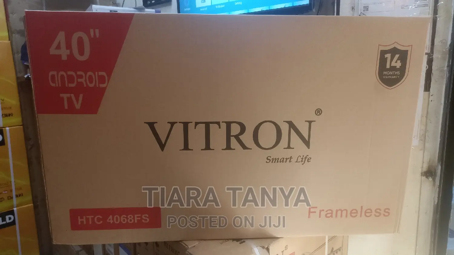 Offer: Vitron 40" Smart Android Frameless Tv
