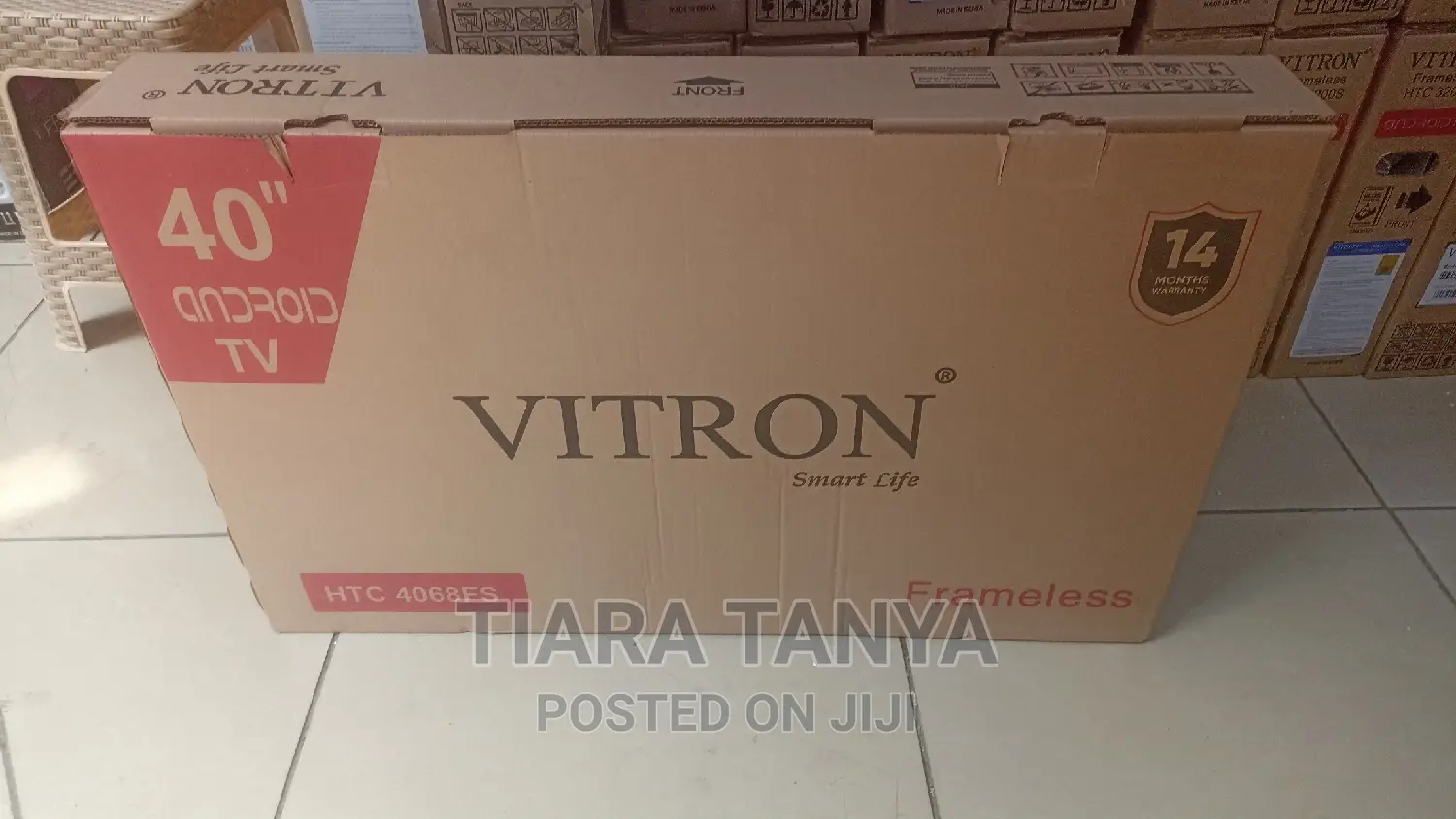Offer: Vitron 40" Smart Android Frameless Tv