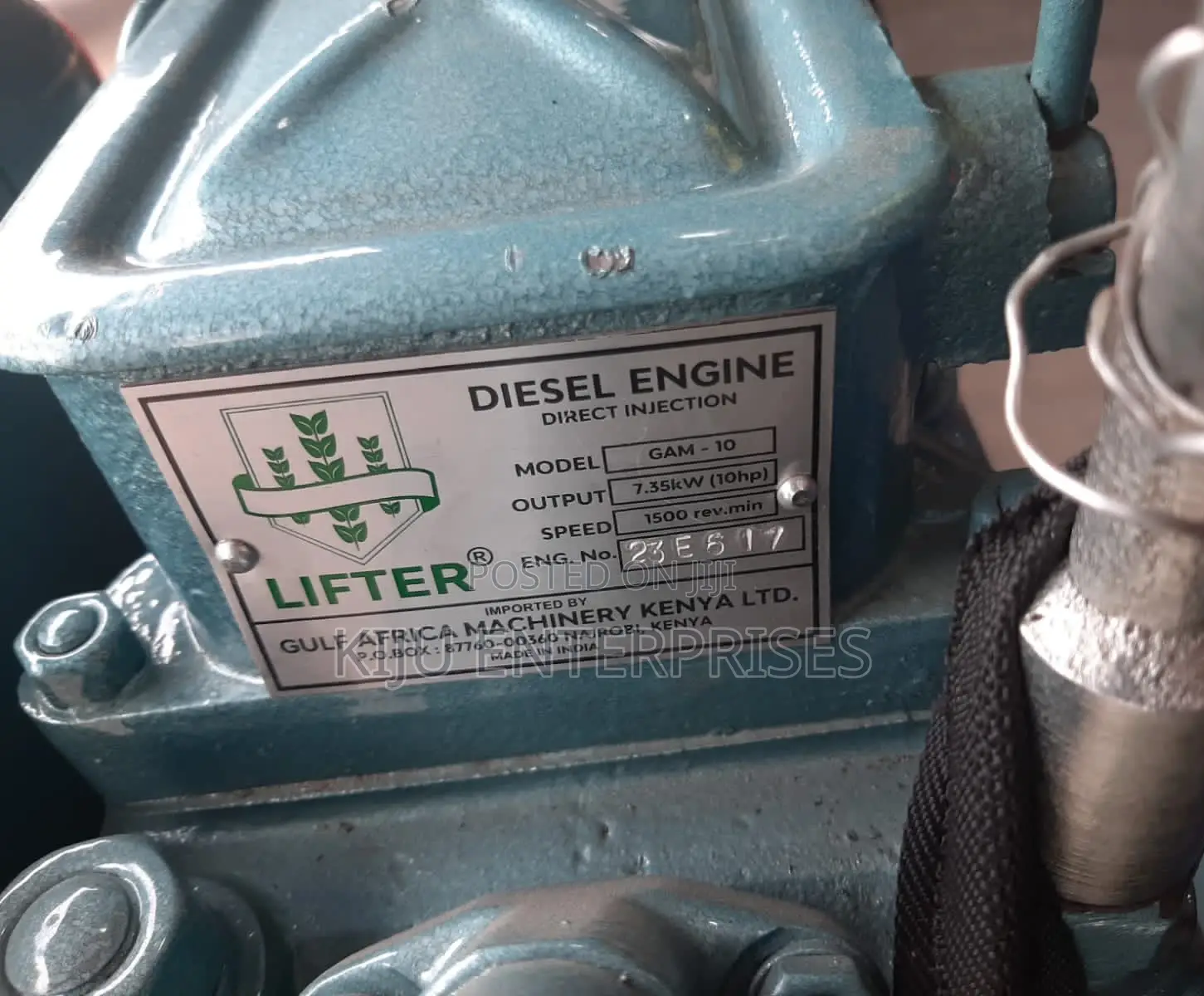 Diesel Engine Model Gam -10