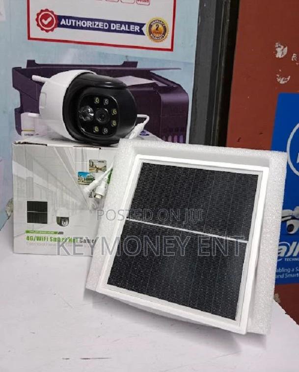 4G V380 PRO Simcard Solar Camera With Motion Sensor - main view