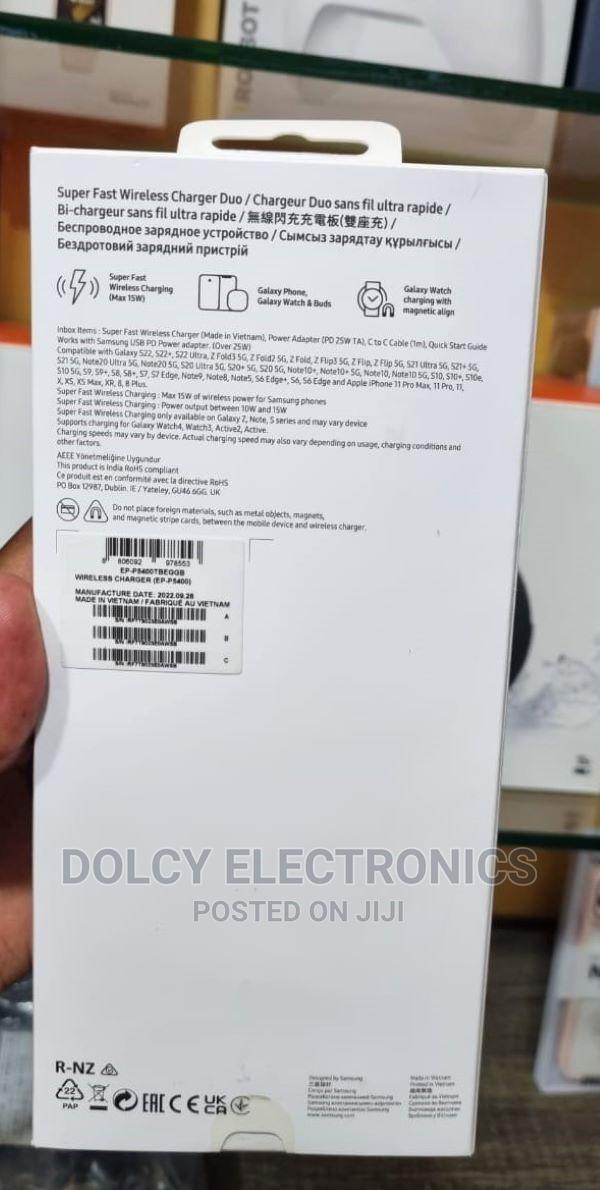 Samsung Super Fast Wireless Charger Duo - thumbnail 2