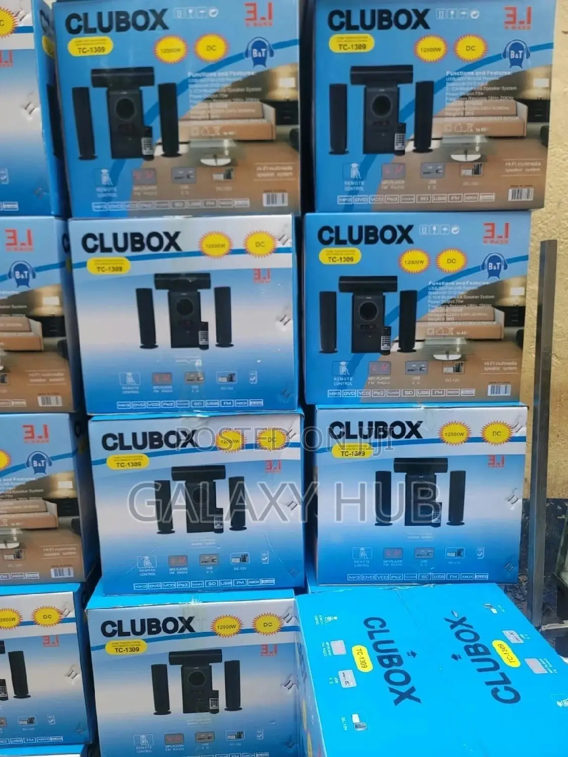 Clubbox Woofer Ac/Dc 12000watts